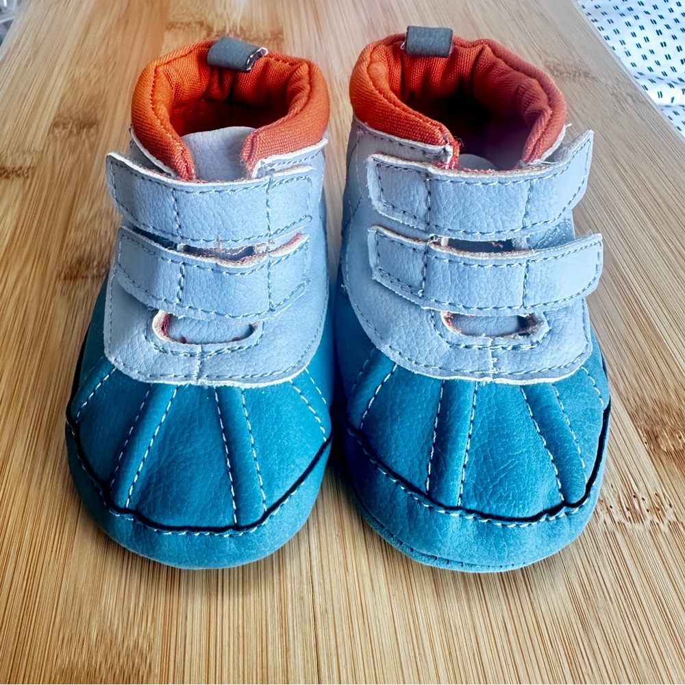 Carter’s Green, Tan and Orange Kids Booties Boots Shoes